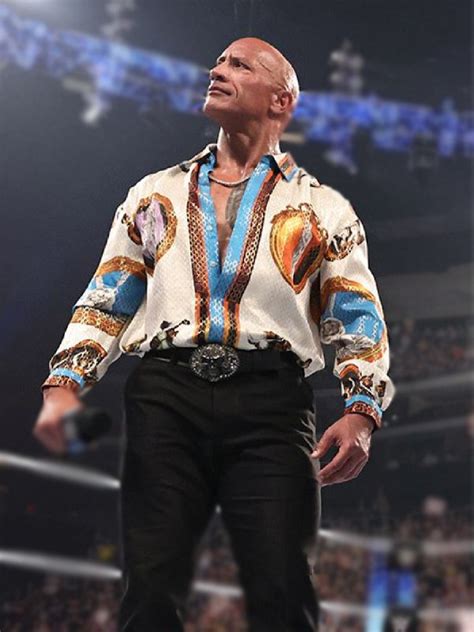 the rock wwe versace|The Rock Returns to 'WWE SmackDown,' Does Heel Turn as .